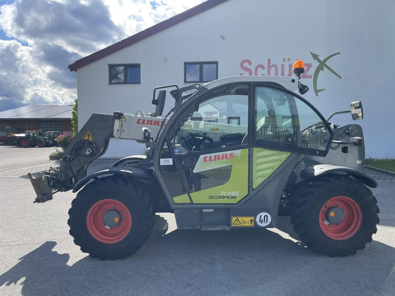 CLAAS Scorpion 7035 Teleskoplader, 40 kmh, Baujahr 2015 - Teleskopický manipulátor: obrázek 2 CLAAS Scorpion 7035 Teleskoplader, 40 kmh, Baujahr 2015 - Teleskopický manipulátor: obrázek 2