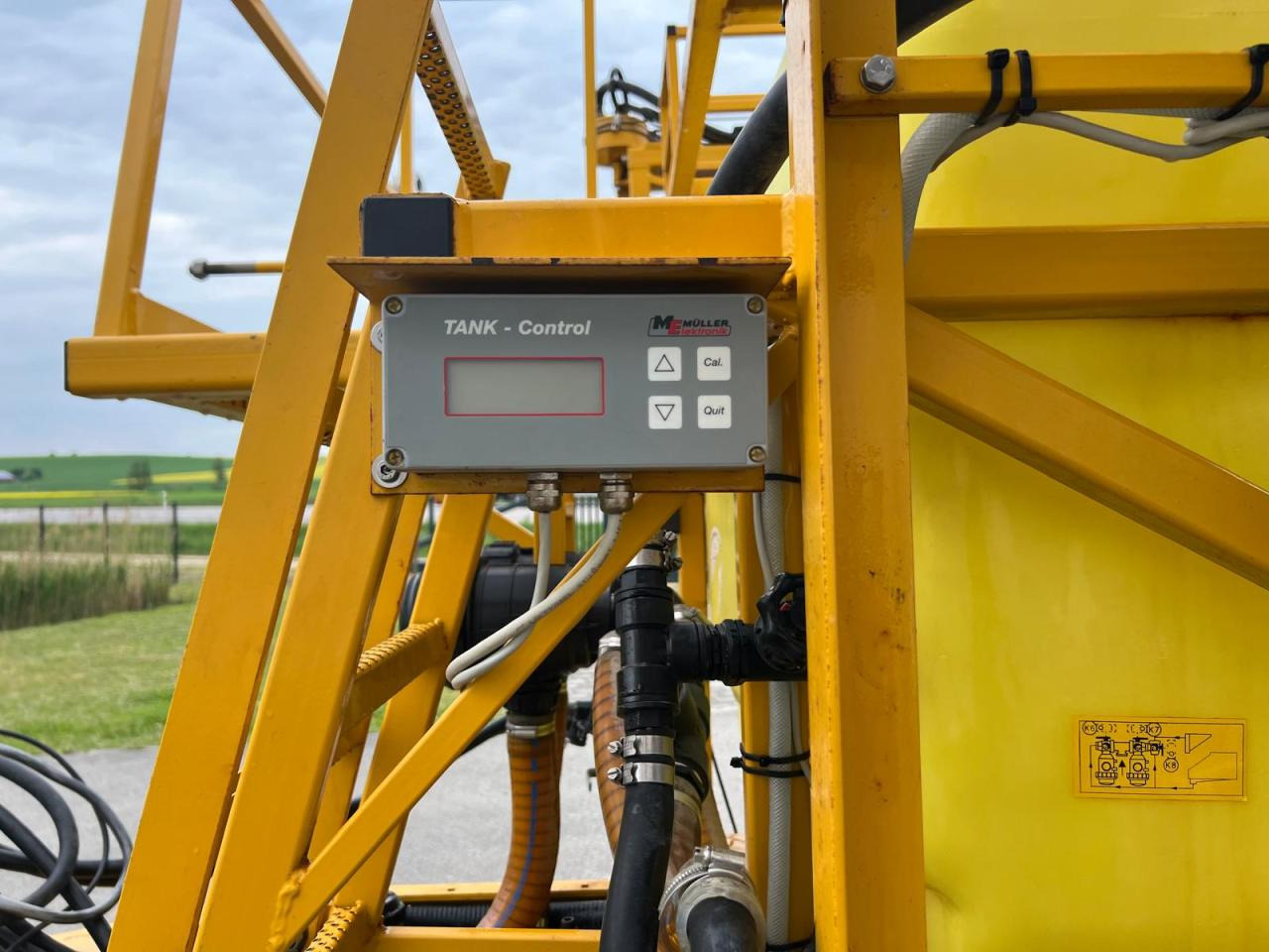 Tažený postřikovač Dubex Vector 27m 3200 Liter Spritze, Baujahr 2002: obrázek 10