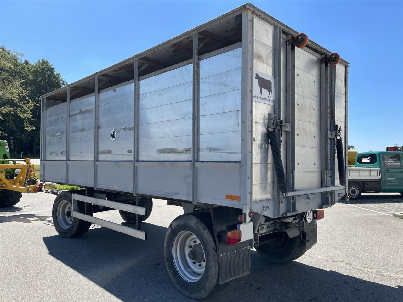Fortschritt Viehtransportwagen, Viehanhänger, Tiertransport - Zemědělský přívěs: obrázek 4 Fortschritt Viehtransportwagen, Viehanhänger, Tiertransport - Zemědělský přívěs: obrázek 4