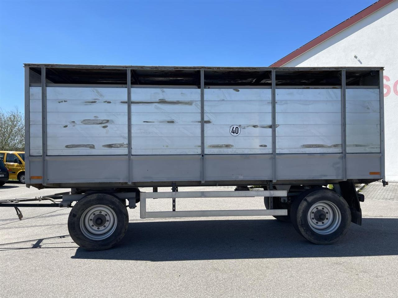 Fortschritt Viehtransportwagen, Viehanhänger, Tiertransport - Zemědělský přívěs: obrázek 3 Fortschritt Viehtransportwagen, Viehanhänger, Tiertransport - Zemědělský přívěs: obrázek 3