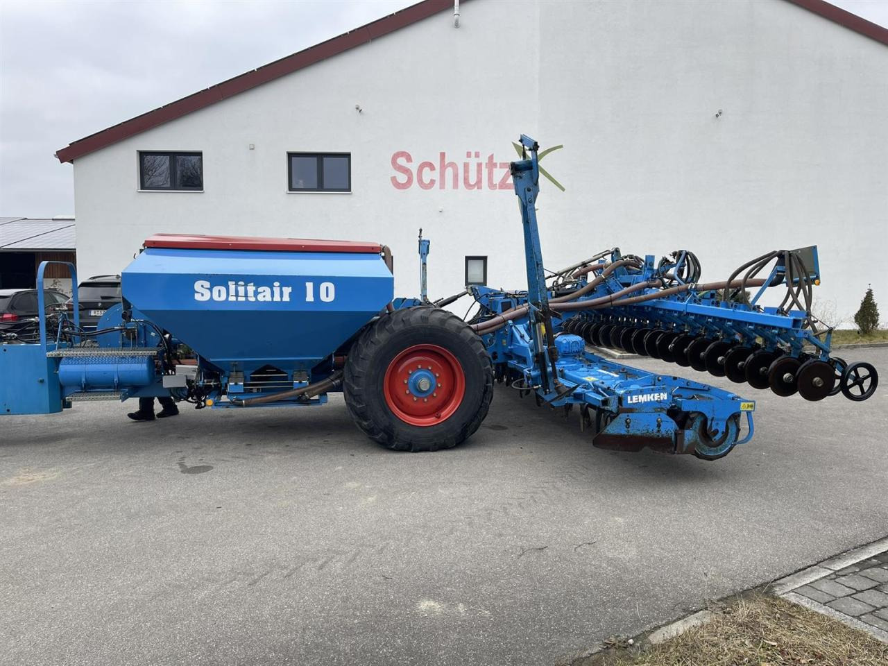 Lemken Solitair 10/6000-K-DS, Kreiselegge Zirkon 10/600K - Brána: obrázek 2 Lemken Solitair 10/6000-K-DS, Kreiselegge Zirkon 10/600K - Brána: obrázek 2