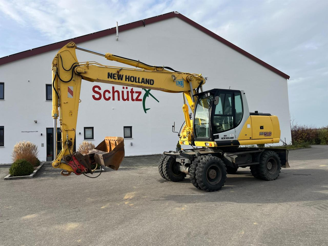 New Holland MH 5.6 inkl. Grabenlöffel, Tieflöffel - Kolesové rýpadlo: obrázek 2 New Holland MH 5.6 inkl. Grabenlöffel, Tieflöffel - Kolesové rýpadlo: obrázek 2