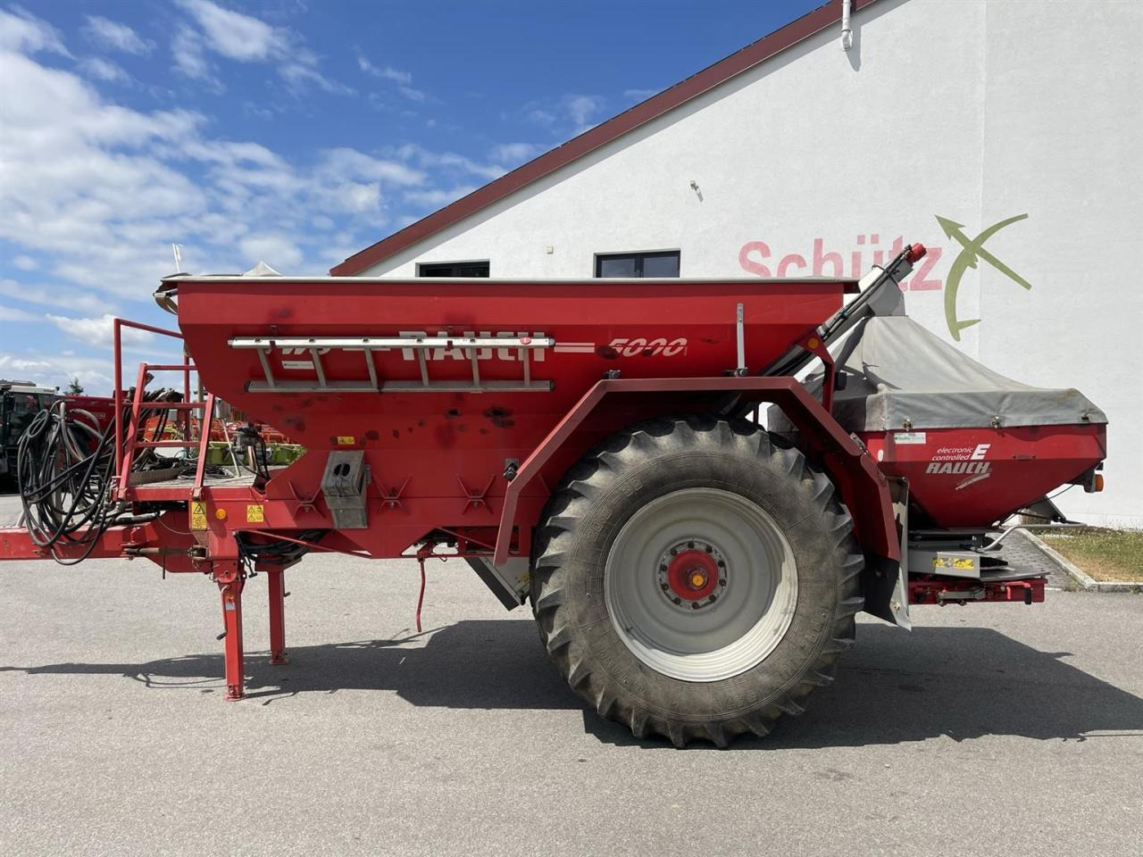 Rauch TWS 5000 Düngerwagen mit Lenkung und Streuer Axera H-EMC - Rozmetadlo hnoje: obrázek 3 Rauch TWS 5000 Düngerwagen mit Lenkung und Streuer Axera H-EMC - Rozmetadlo hnoje: obrázek 3