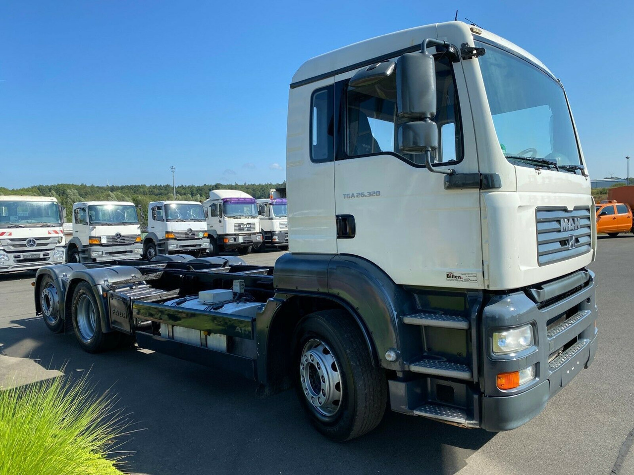 Podvozek s kabinou MAN 26.320 TGA 6x2 MAN 26.320 TGA 6x2: obrázek 8