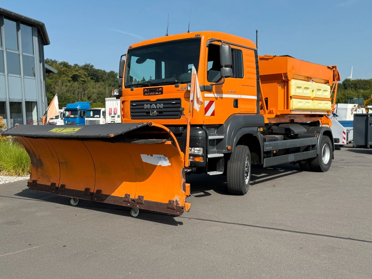MAN TGA 18.350 4x4 Meiler Abroller RK 14.45 Winterd. - Hákový nosič kontejnerů: obrázek 1 MAN TGA 18.350 4x4 Meiler Abroller RK 14.45 Winterd. - Hákový nosič kontejnerů: obrázek 1
