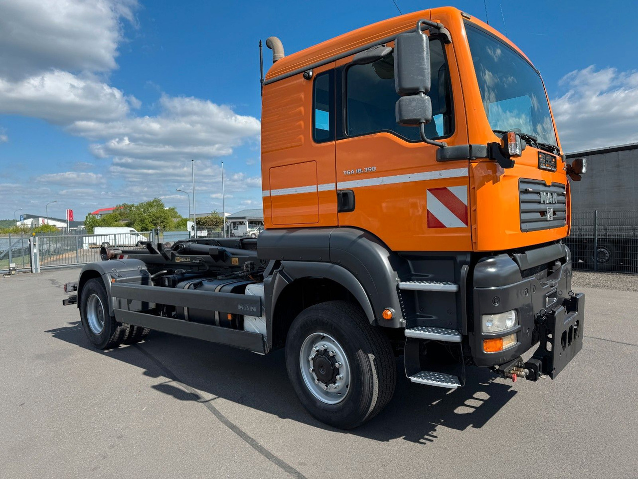 Hákový nosič kontejnerů MAN TGA 18.350 4x4 Meiler Abroller RK 14.45 Winterd.: obrázek 13