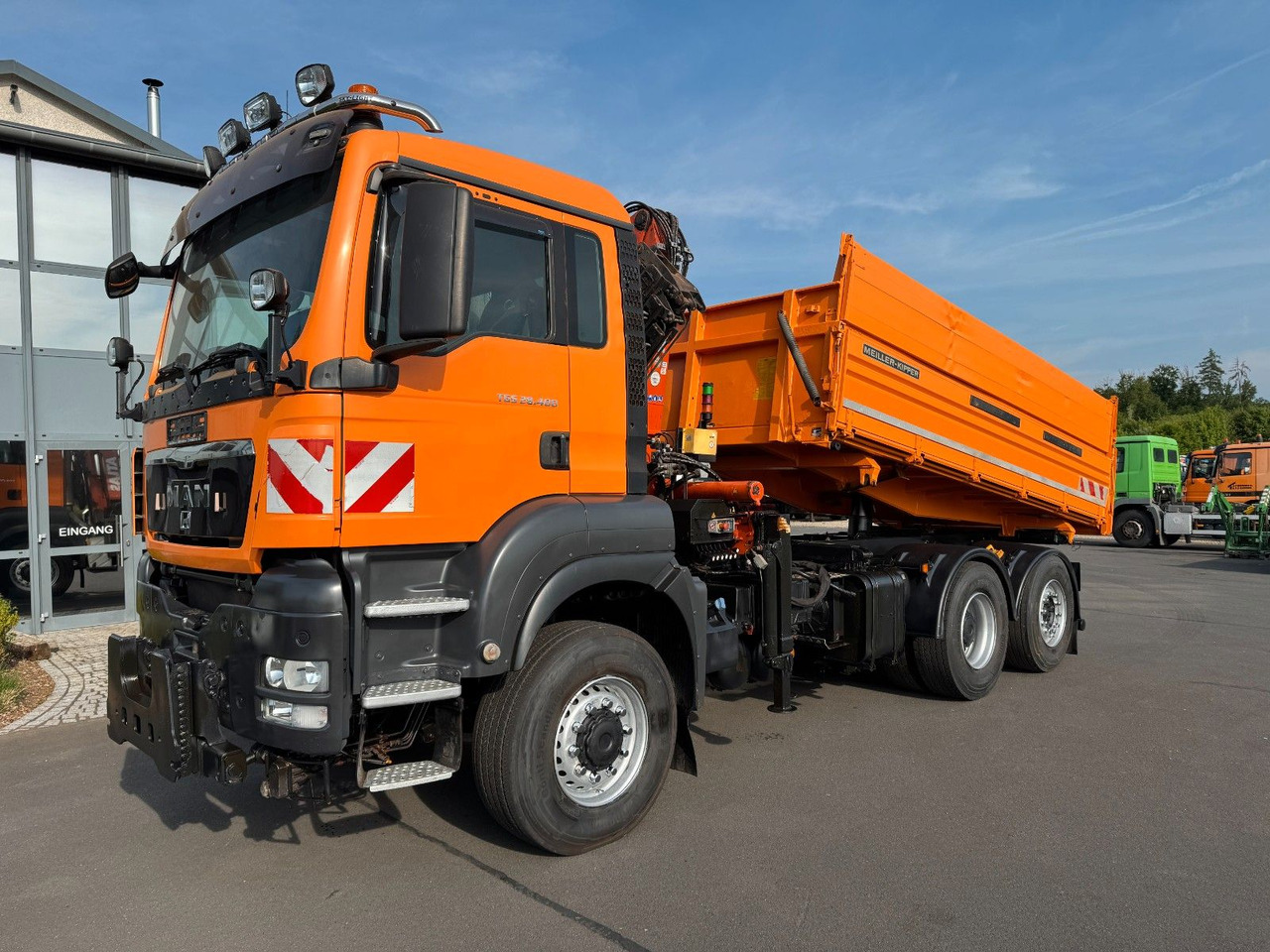 MAN TGS 28.400 6x4-4 BL Kipper / Kran / Winterdienst - Sklápěč, Auto s hydraulickou rukou: obrázek 1 MAN TGS 28.400 6x4-4 BL Kipper / Kran / Winterdienst - Sklápěč, Auto s hydraulickou rukou: obrázek 1