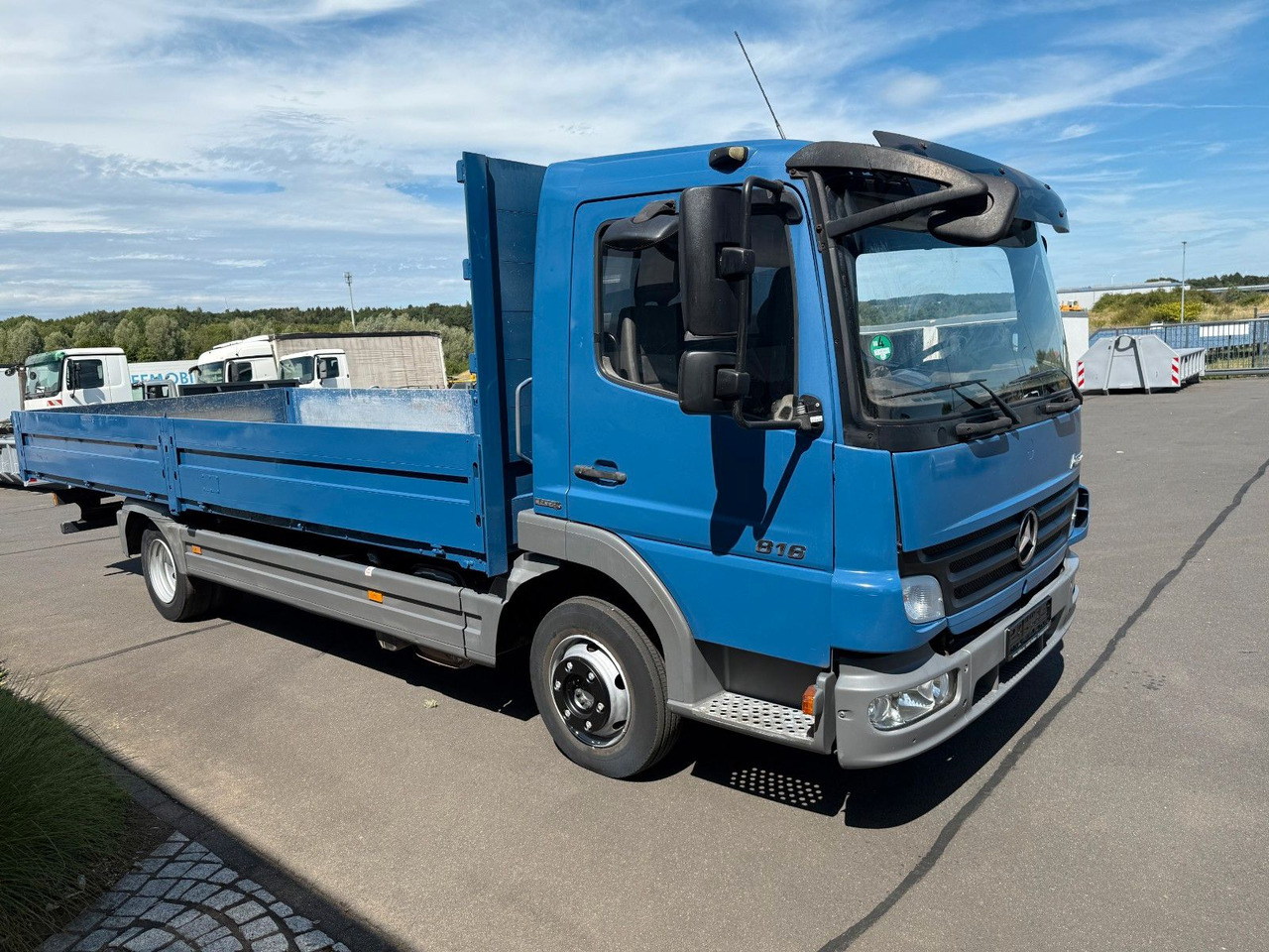 Mercedes-Benz Atego 816 Euro 5 AHK + Druckluftanschlüssen - Nákladní automobil valníkový/ Plošinový: obrázek 1 Mercedes-Benz Atego 816 Euro 5 AHK + Druckluftanschlüssen - Nákladní automobil valníkový/ Plošinový: obrázek 1