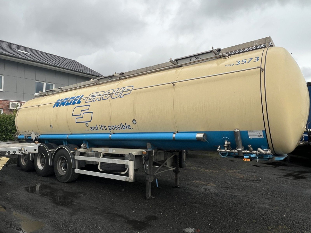 Lag 32.000 l Lebensmitteltank, 3 Kammern, ADR - Cisternový návěs: obrázek 2 Lag 32.000 l Lebensmitteltank, 3 Kammern, ADR - Cisternový návěs: obrázek 2