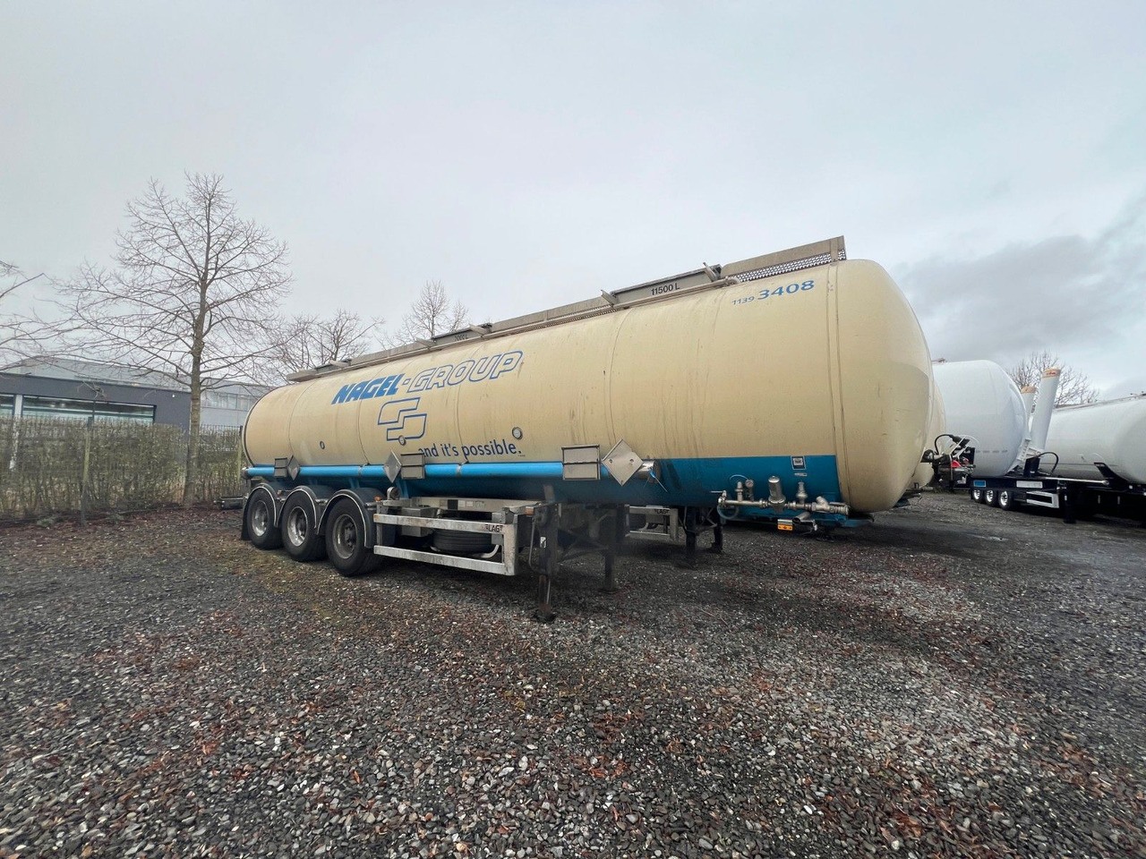 Lag 32000 l Lebensmitteltank mit 3 Kammern, ADR - Cisternový návěs: obrázek 3 Lag 32000 l Lebensmitteltank mit 3 Kammern, ADR - Cisternový návěs: obrázek 3