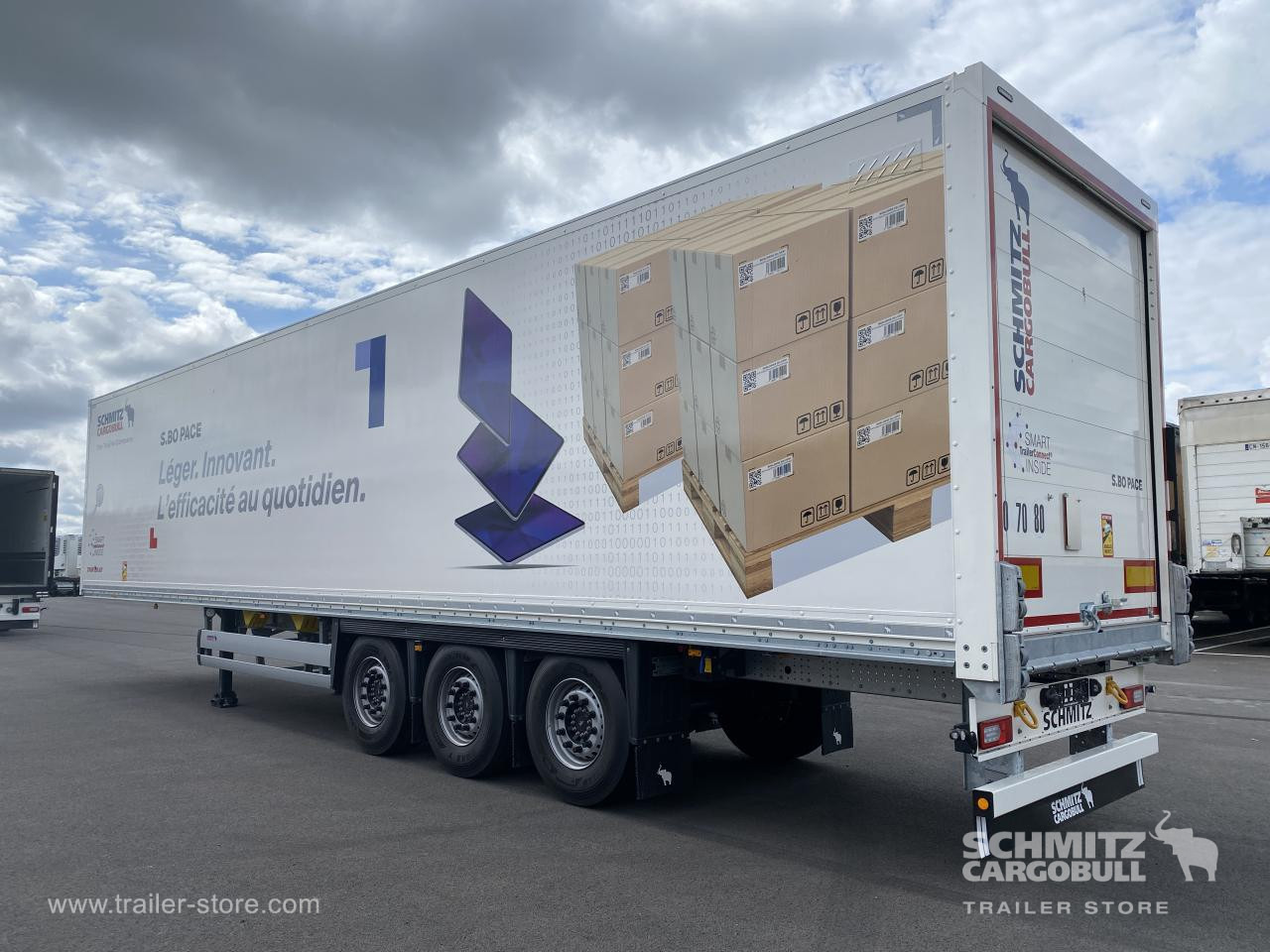 SCHMITZ Dryfreight - Skříňový návěs: obrázek 2 SCHMITZ Dryfreight - Skříňový návěs: obrázek 2