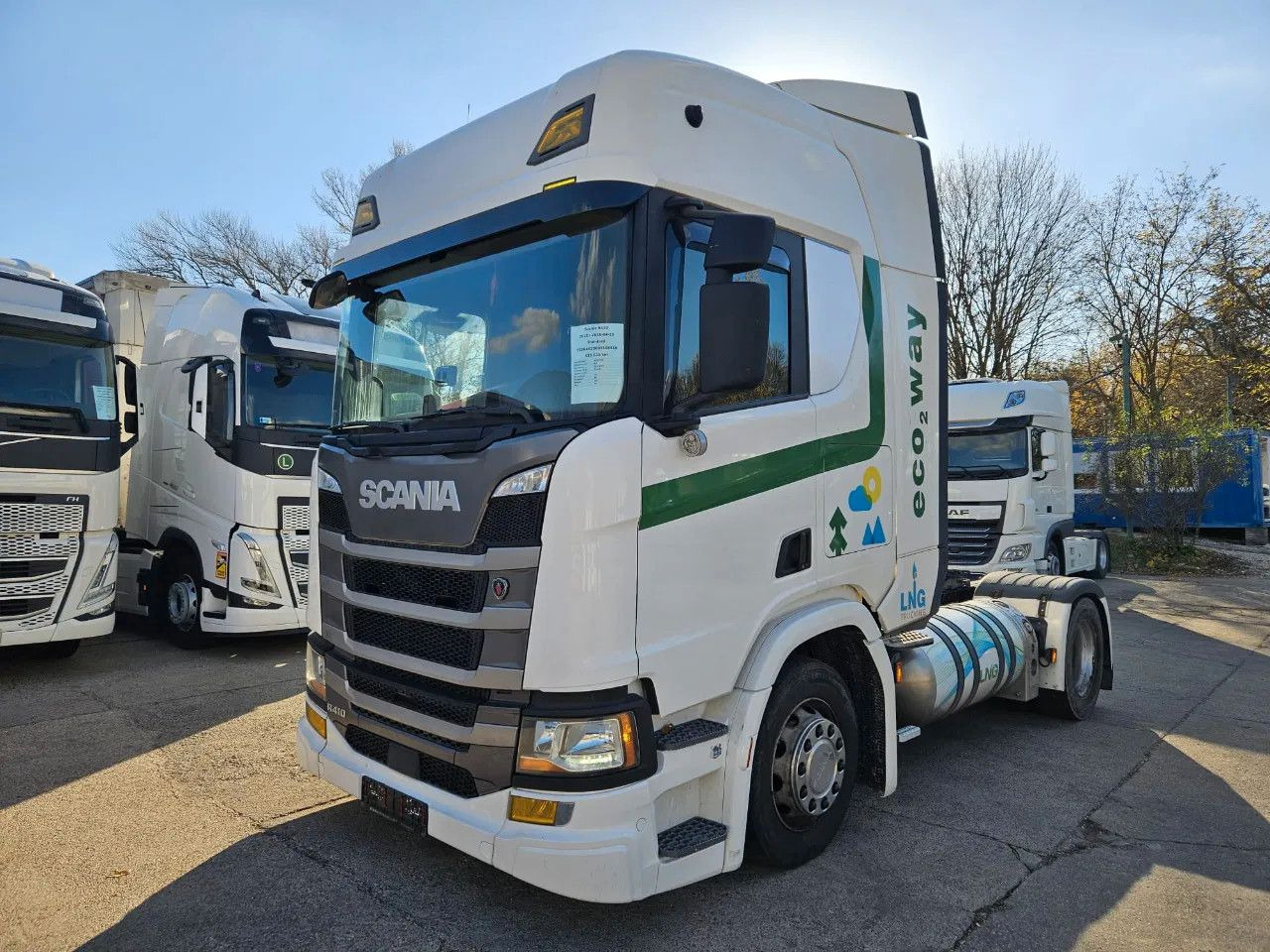 Scania R410 LNG, ADR, Big Navi, Camera - Tahač: obrázek 1 Scania R410 LNG, ADR, Big Navi, Camera - Tahač: obrázek 1