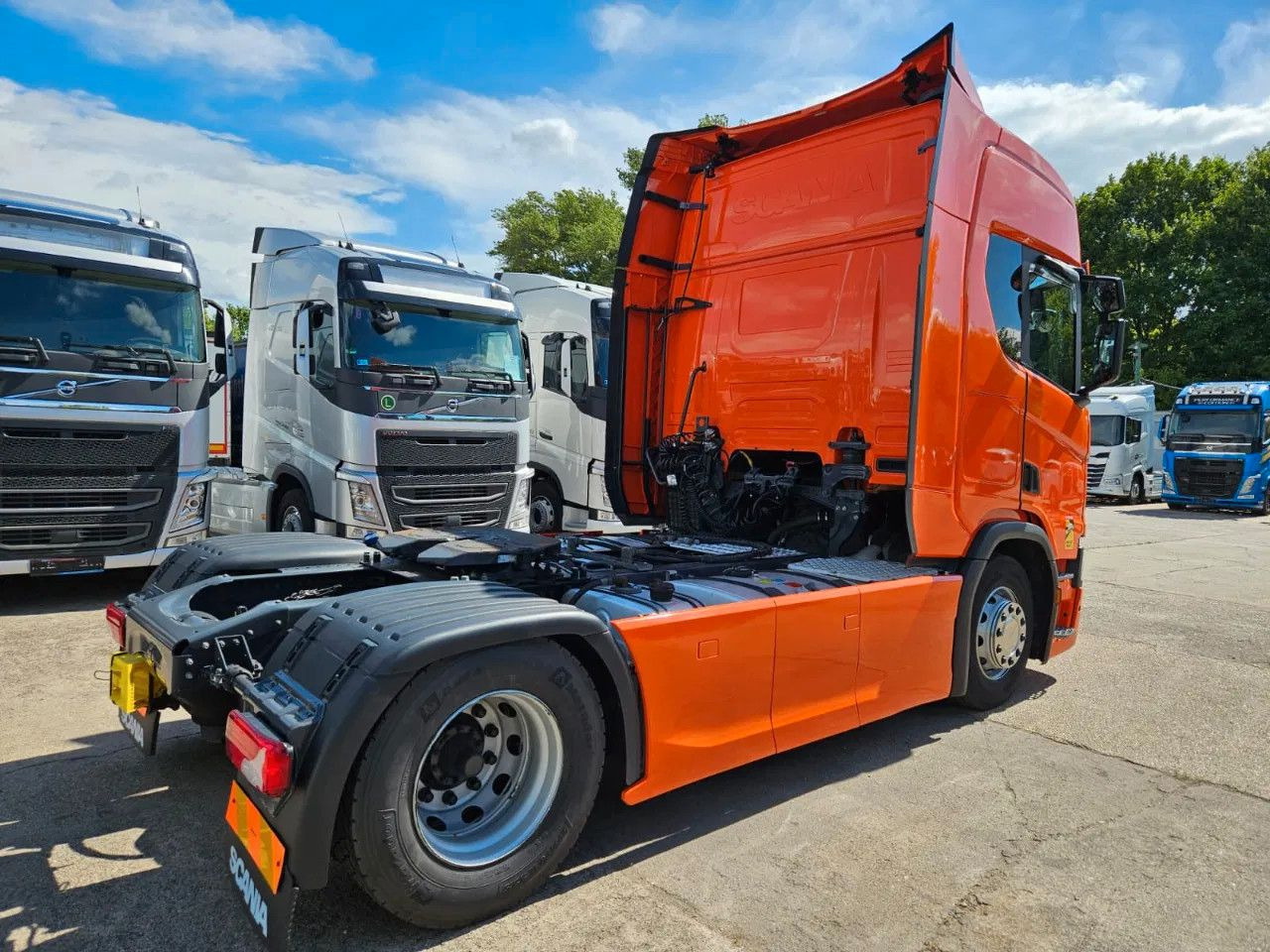 Scania R450 PTO, Standklima, Navi, New Smart2 tachograp - Tahač: obrázek 4 Scania R450 PTO, Standklima, Navi, New Smart2 tachograp - Tahač: obrázek 4