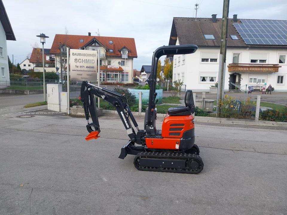 Eurocomach 10 ZT Minibagger Microbagger Bagger Kettenbagger - Mini rýpadlo: obrázek 1 Eurocomach 10 ZT Minibagger Microbagger Bagger Kettenbagger - Mini rýpadlo: obrázek 1