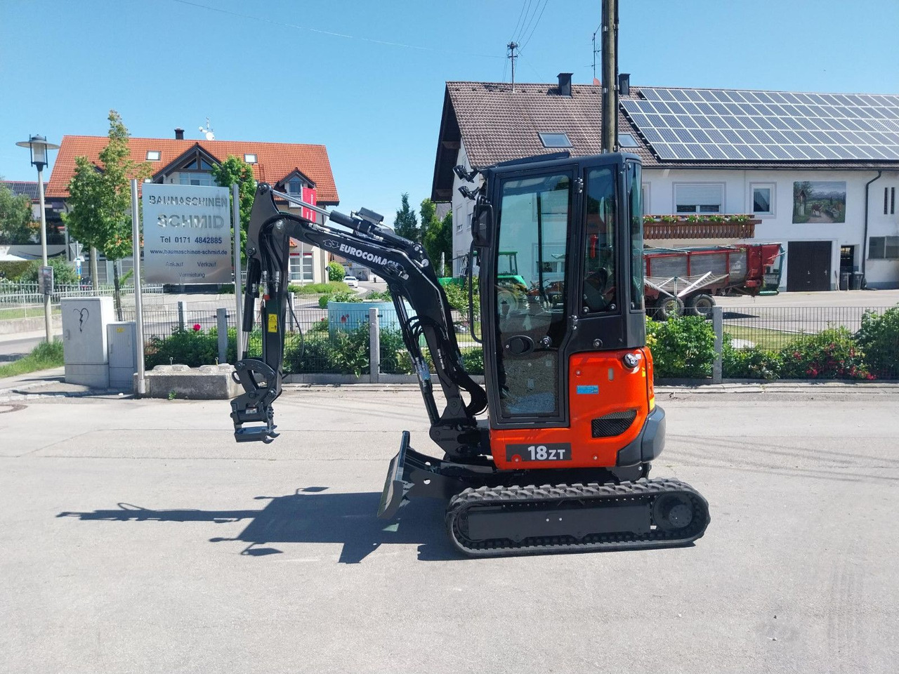 Eurocomach 18 ZT mit Powertilt - Mini rýpadlo: obrázek 1 Eurocomach 18 ZT mit Powertilt - Mini rýpadlo: obrázek 1