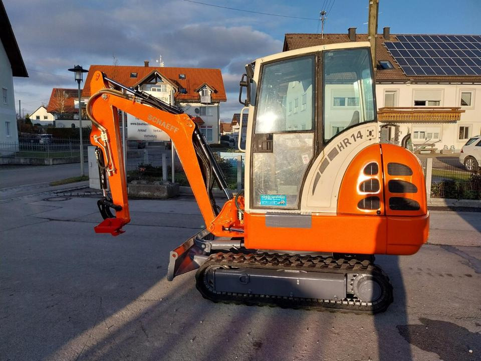 Minibagger Schaeff HR 14 Terex Yanmar Kettenbagger Bagger - Mini rýpadlo: obrázek 3 Minibagger Schaeff HR 14 Terex Yanmar Kettenbagger Bagger - Mini rýpadlo: obrázek 3