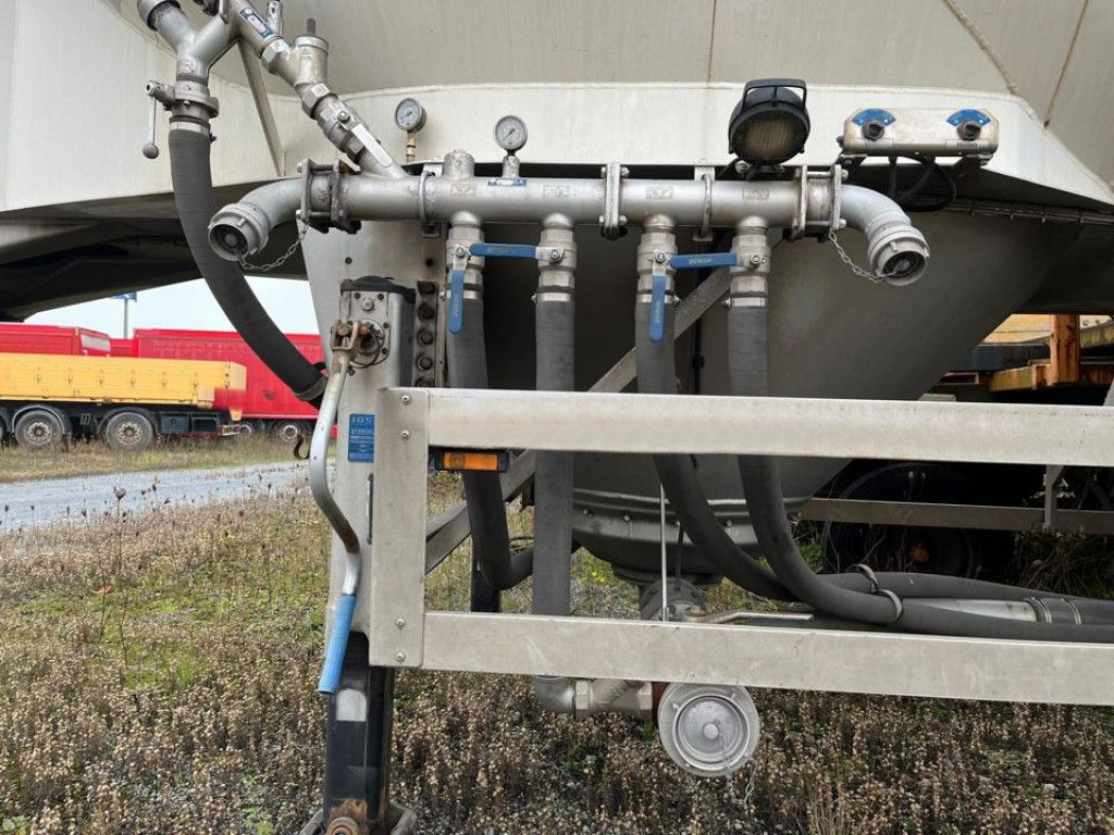 Nový Silo cisterna Feldbinder Silo für Staub und Rieselgüter EUT 40.3 Aufliege: obrázek 6