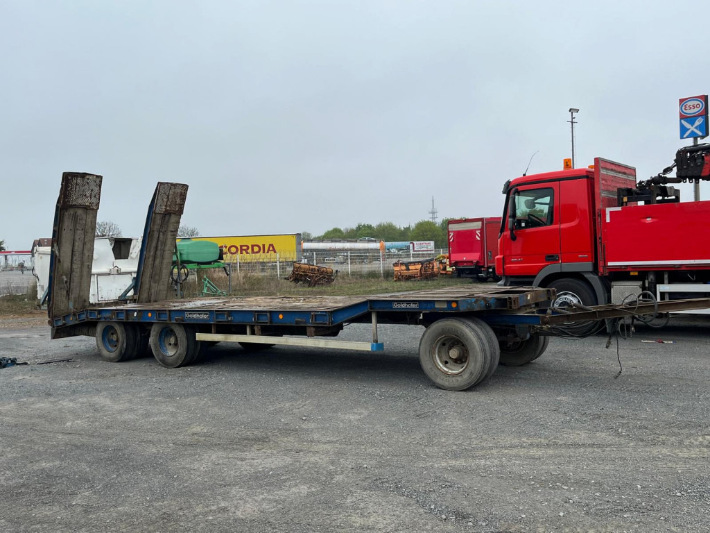 GOLDHOFER Tieflader TU 3-24 80 Tiefladeranhänger Rampen - Podvalníkový přívěs: obrázek 2 GOLDHOFER Tieflader TU 3-24 80 Tiefladeranhänger Rampen - Podvalníkový přívěs: obrázek 2