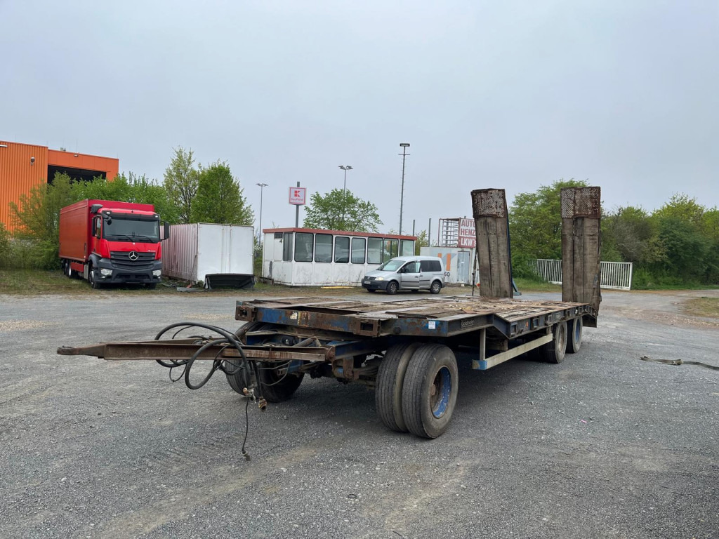 GOLDHOFER Tieflader TU 3-24 80 Tiefladeranhänger Rampen - Podvalníkový přívěs: obrázek 1 GOLDHOFER Tieflader TU 3-24 80 Tiefladeranhänger Rampen - Podvalníkový přívěs: obrázek 1