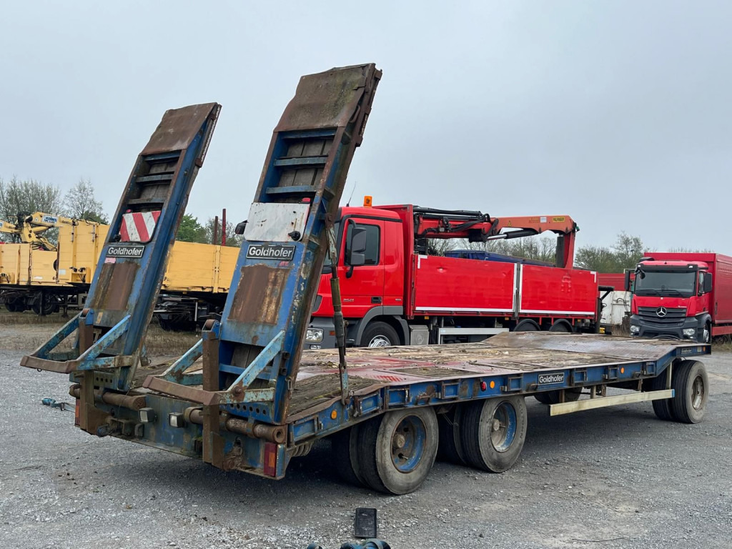 GOLDHOFER Tieflader TU 3-24 80 Tiefladeranhänger Rampen - Podvalníkový přívěs: obrázek 4 GOLDHOFER Tieflader TU 3-24 80 Tiefladeranhänger Rampen - Podvalníkový přívěs: obrázek 4