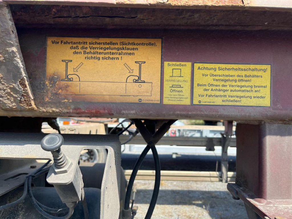 Hákový/ Ramenový nosič přívěs HUEFFERMANN 2-achs Abrollanhänger HAR 18.70 Containeranhänger: obrázek 8