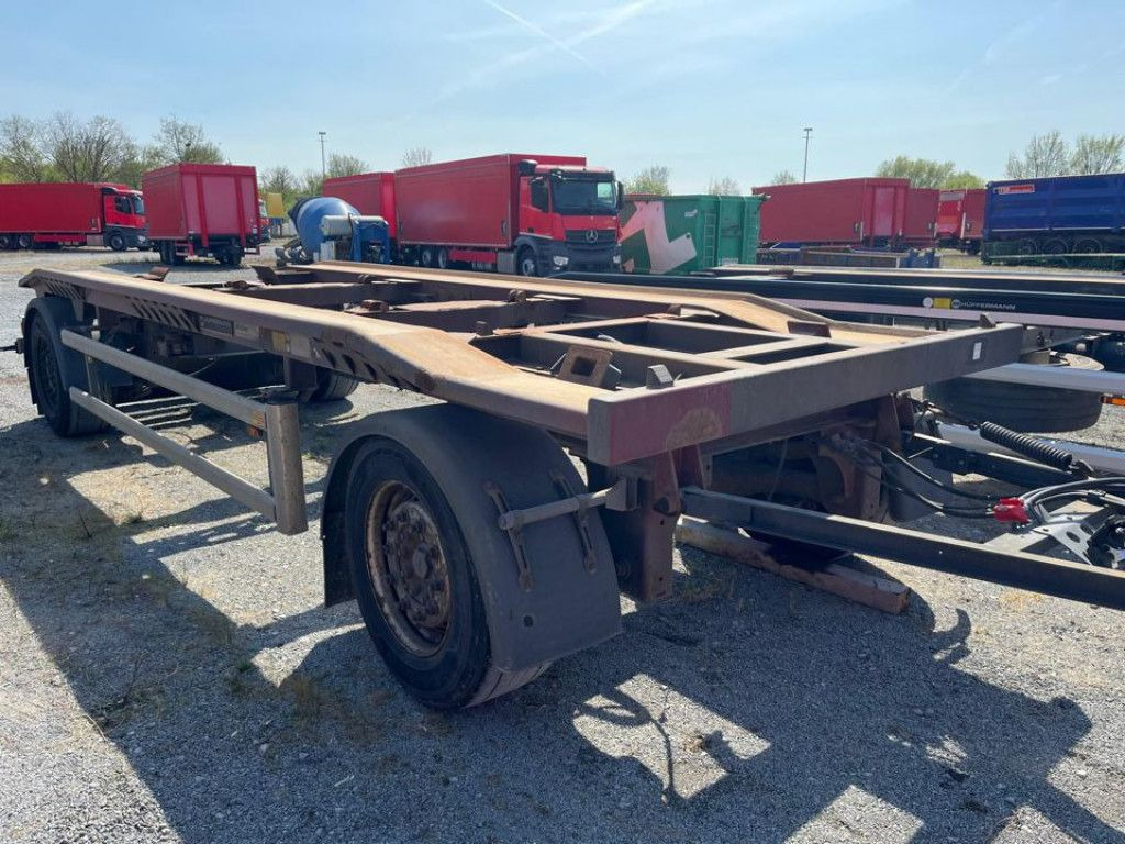 Hüffermann 2-achs Abrollanhänger HAR 18.70 Containeranhänge - Hákový/ Ramenový nosič přívěs: obrázek 2 Hüffermann 2-achs Abrollanhänger HAR 18.70 Containeranhänge - Hákový/ Ramenový nosič přívěs: obrázek 2
