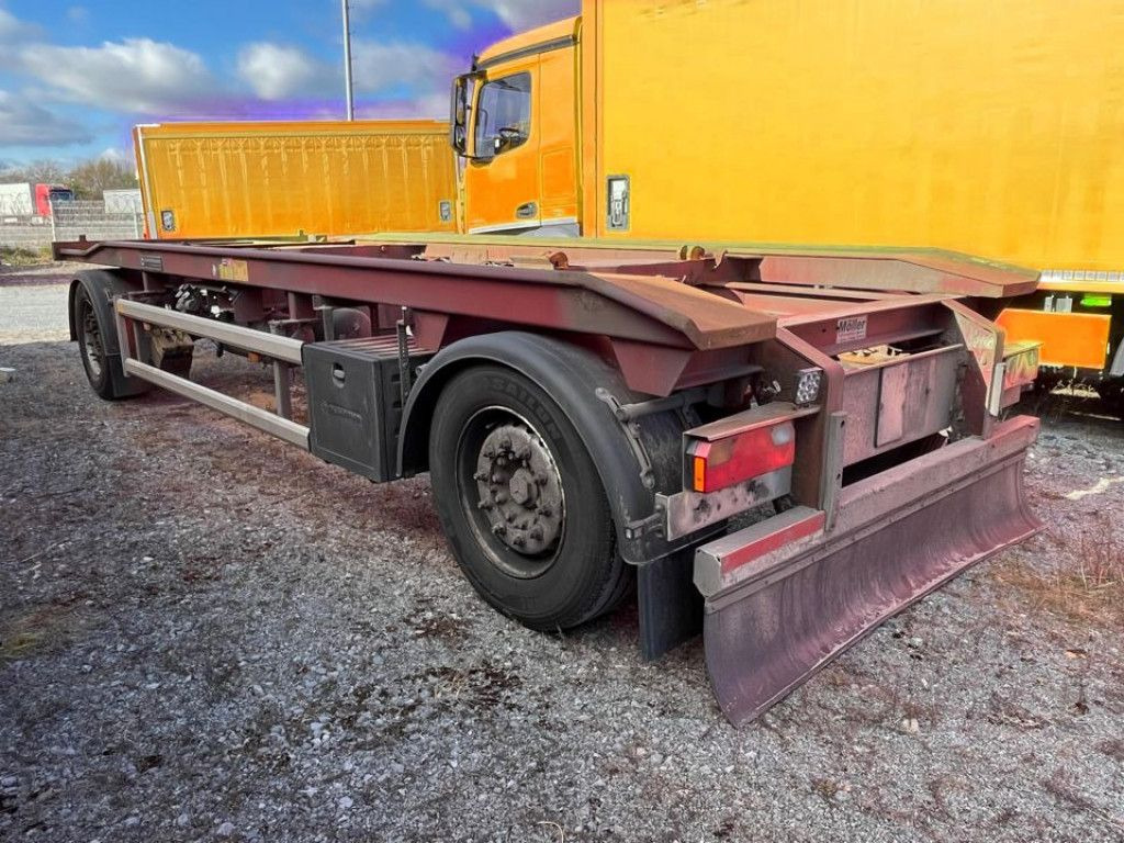 Hüffermann 2-achs Abrollanhänger HAR 18.70 Containeranhänge - Hákový/ Ramenový nosič přívěs: obrázek 3 Hüffermann 2-achs Abrollanhänger HAR 18.70 Containeranhänge - Hákový/ Ramenový nosič přívěs: obrázek 3