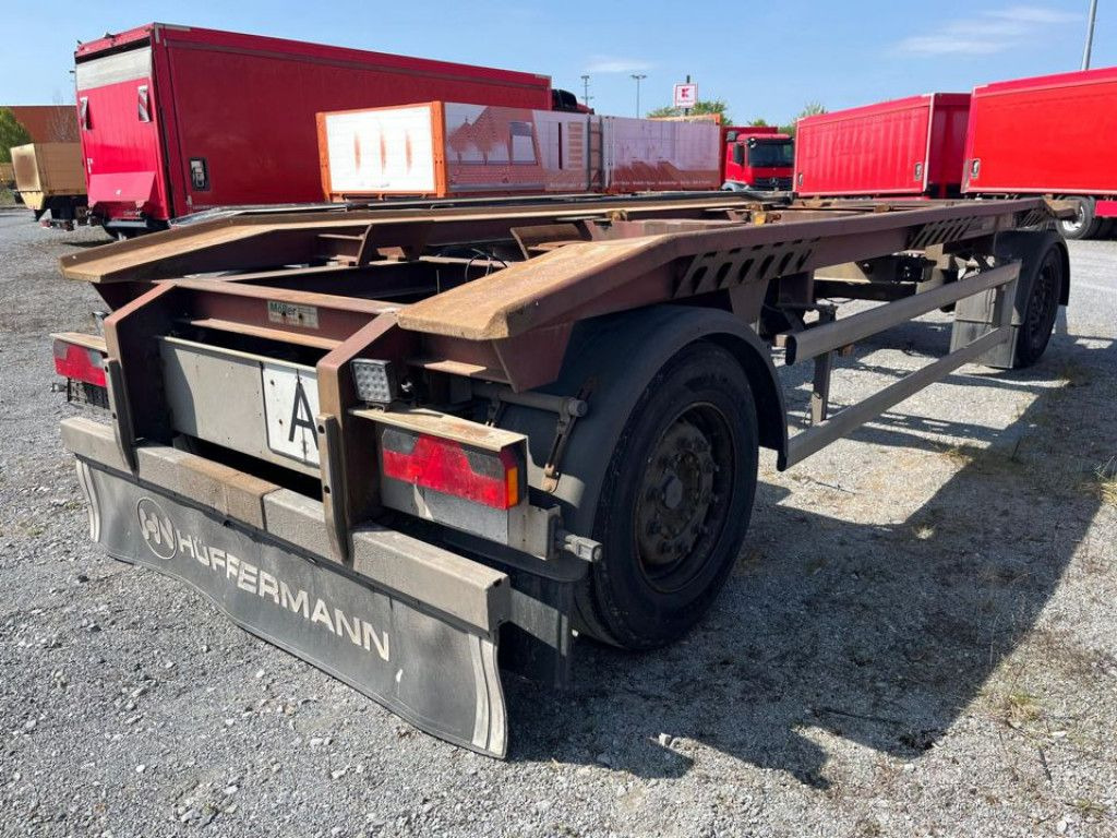 Hüffermann 2-achs Abrollanhänger HAR 18.70 Containeranhänge - Hákový/ Ramenový nosič přívěs: obrázek 4 Hüffermann 2-achs Abrollanhänger HAR 18.70 Containeranhänge - Hákový/ Ramenový nosič přívěs: obrázek 4