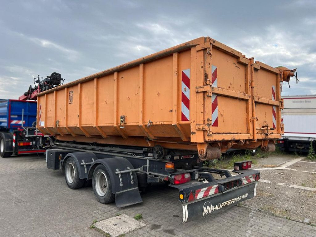 Hüffermann 2-achs Abrollanhänger HTA 16.62 Containeranhänge - Hákový/ Ramenový nosič přívěs: obrázek 3 Hüffermann 2-achs Abrollanhänger HTA 16.62 Containeranhänge - Hákový/ Ramenový nosič přívěs: obrázek 3