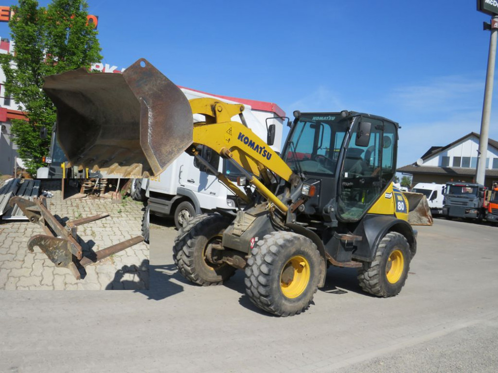 KOMATSU HANOMAG Radlader WA 80 - 6 Radlader - Kolový nakladač: obrázek 1 KOMATSU HANOMAG Radlader WA 80 - 6 Radlader - Kolový nakladač: obrázek 1