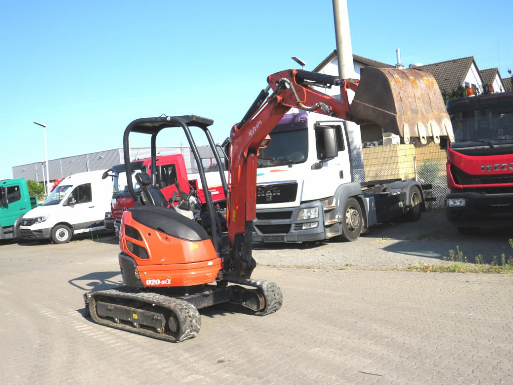 KUBOTA Minibagger U 20 - 3 Minibagger Kurzheck - Mini rýpadlo: obrázek 2 KUBOTA Minibagger U 20 - 3 Minibagger Kurzheck - Mini rýpadlo: obrázek 2