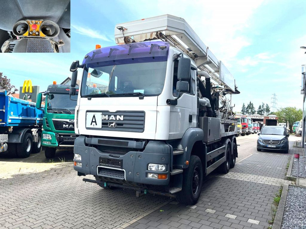 MAN TG-A 28.400 6x4-4 BL Saug + Spülwagen Funk - Čistič odpadových jam: obrázek 1 MAN TG-A 28.400 6x4-4 BL Saug + Spülwagen Funk - Čistič odpadových jam: obrázek 1