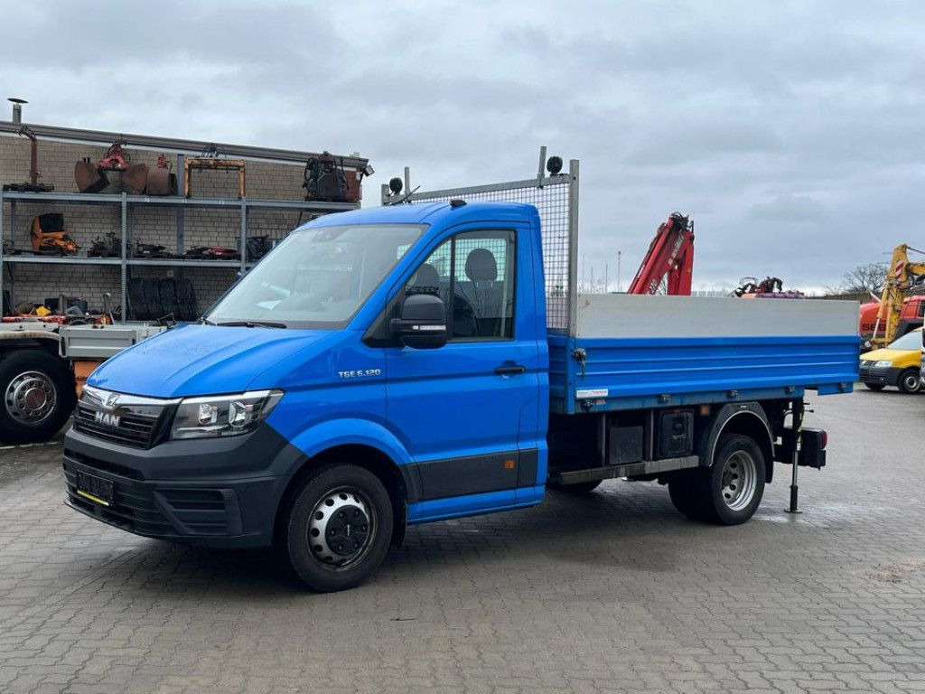MAN TG-E 6.120 Pritsche Heckkran Funk - Dodávka valník: obrázek 3 MAN TG-E 6.120 Pritsche Heckkran Funk - Dodávka valník: obrázek 3