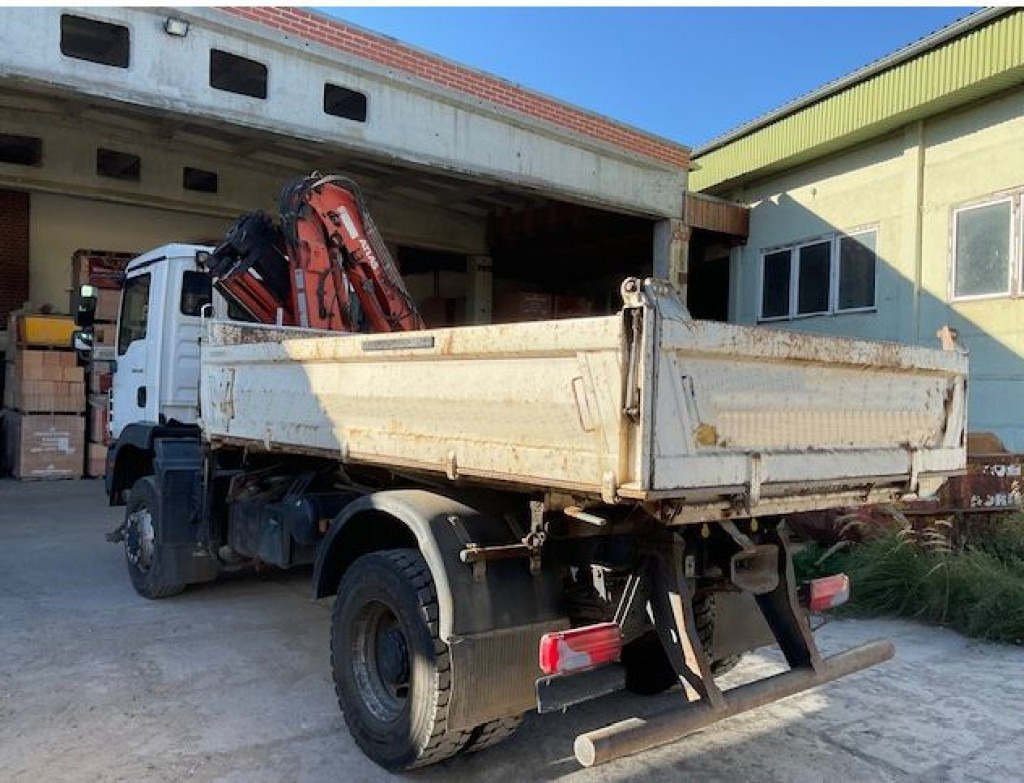 MAN TG-M 18.290 4x4 BB 2-Achs Allradkipper Kran Atlas 105+Funk - Sklápěč, Auto s hydraulickou rukou: obrázek 3 MAN TG-M 18.290 4x4 BB 2-Achs Allradkipper Kran Atlas 105+Funk - Sklápěč, Auto s hydraulickou rukou: obrázek 3