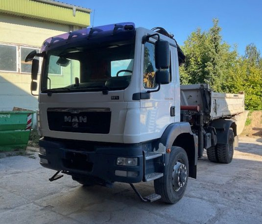 MAN TG-M 18.290 4x4 BB 2-Achs Allradkipper Kran Atlas 105+Funk - Sklápěč, Auto s hydraulickou rukou: obrázek 2 MAN TG-M 18.290 4x4 BB 2-Achs Allradkipper Kran Atlas 105+Funk - Sklápěč, Auto s hydraulickou rukou: obrázek 2