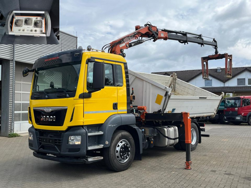 MAN TG-S 18.400 4x2 BL 2-Achs Kipper Kran Atlas 120+Funk - Sklápěč, Auto s hydraulickou rukou: obrázek 1 MAN TG-S 18.400 4x2 BL 2-Achs Kipper Kran Atlas 120+Funk - Sklápěč, Auto s hydraulickou rukou: obrázek 1
