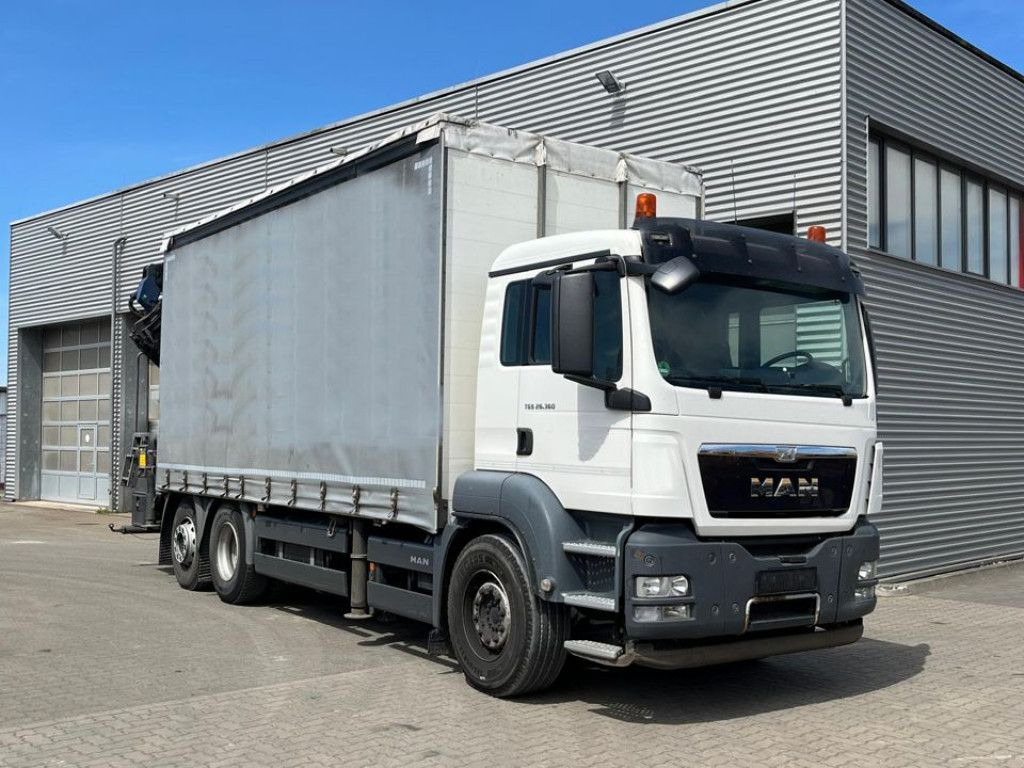 MAN TG-S 26.360 6x2-2LL Pritsche Heckkran 34m/to, Ji - Auto s hydraulickou rukou: obrázek 2 MAN TG-S 26.360 6x2-2LL Pritsche Heckkran 34m/to, Ji - Auto s hydraulickou rukou: obrázek 2