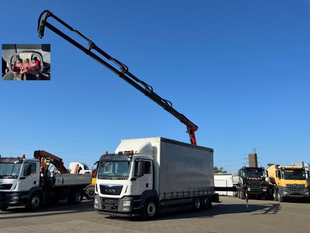 MAN TG-S 26.400 6x2-2 BL Pritsche Heckkran 5xhydr.Au - Auto s hydraulickou rukou: obrázek 1 MAN TG-S 26.400 6x2-2 BL Pritsche Heckkran 5xhydr.Au - Auto s hydraulickou rukou: obrázek 1