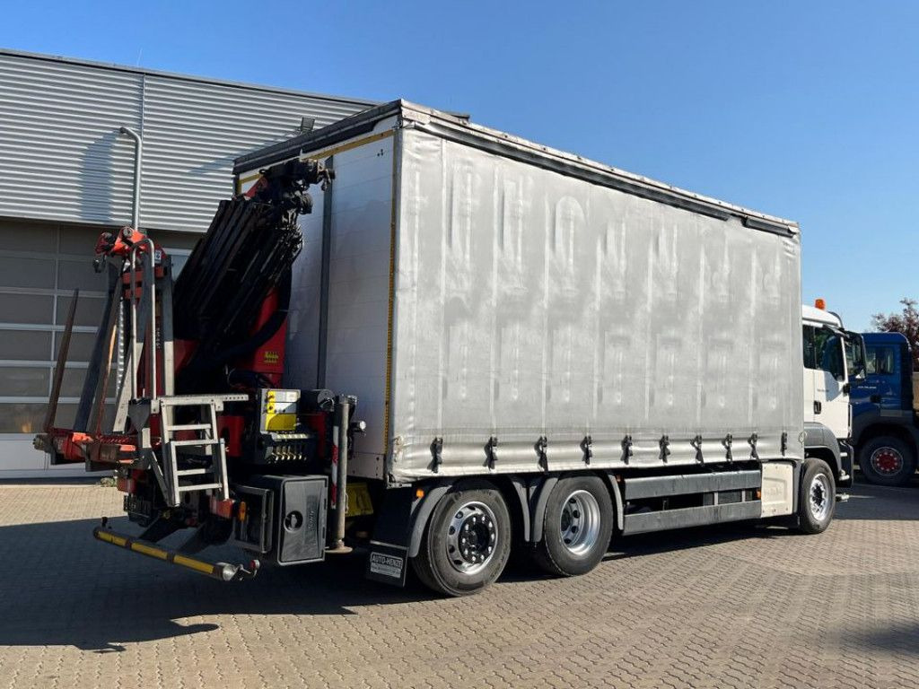 MAN TG-S 26.400 6x2-2 BL Pritsche Heckkran 5xhydr.Au - Nákladní automobil valníkový/ Plošinový, Auto s hydraulickou rukou: obrázek 4 MAN TG-S 26.400 6x2-2 BL Pritsche Heckkran 5xhydr.Au - Nákladní automobil valníkový/ Plošinový, Auto s hydraulickou rukou: obrázek 4