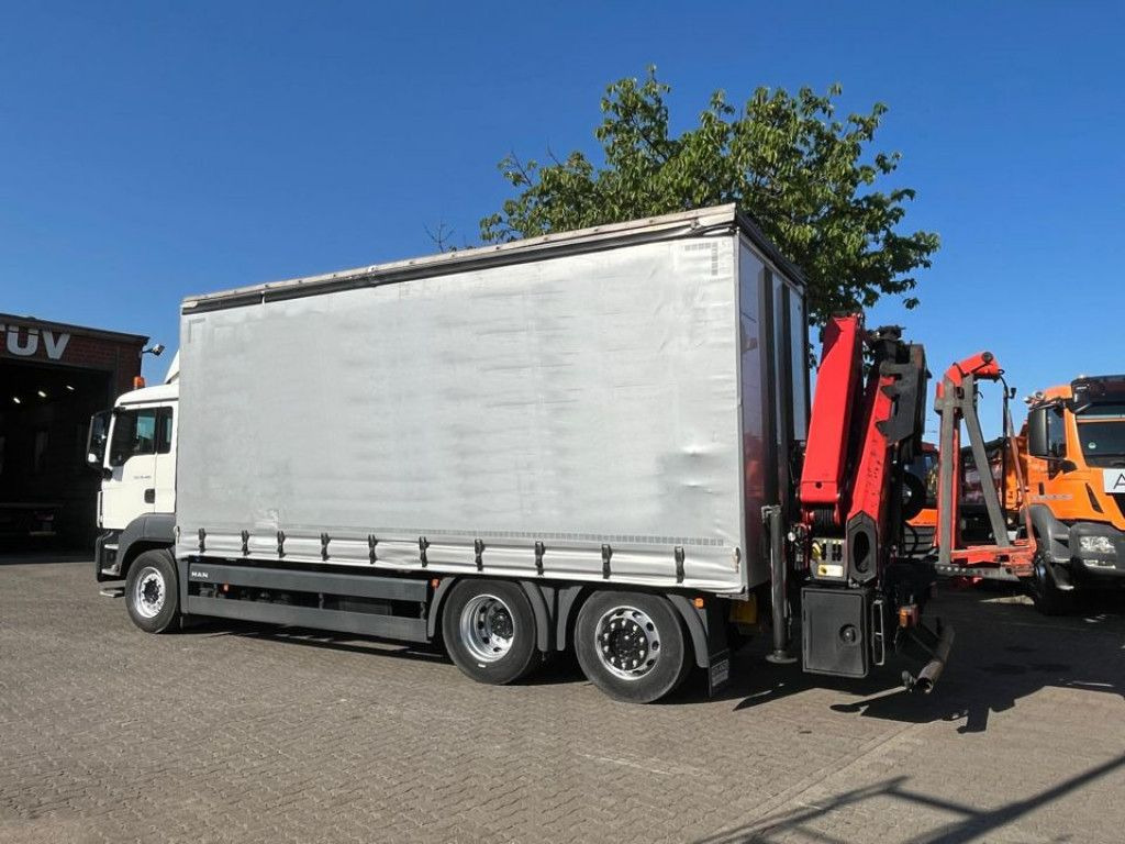 MAN TG-S 26.400 6x2-2 BL Pritsche Heckkran 5xhydr.Au - Auto s hydraulickou rukou: obrázek 3 MAN TG-S 26.400 6x2-2 BL Pritsche Heckkran 5xhydr.Au - Auto s hydraulickou rukou: obrázek 3