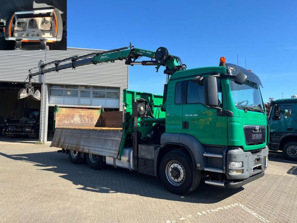 MAN TG-S 28.480 6x4H-4 BL 3-Achs Kipper Kran Funk Li - Sklápěč, Auto s hydraulickou rukou: obrázek 3 MAN TG-S 28.480 6x4H-4 BL 3-Achs Kipper Kran Funk Li - Sklápěč, Auto s hydraulickou rukou: obrázek 3