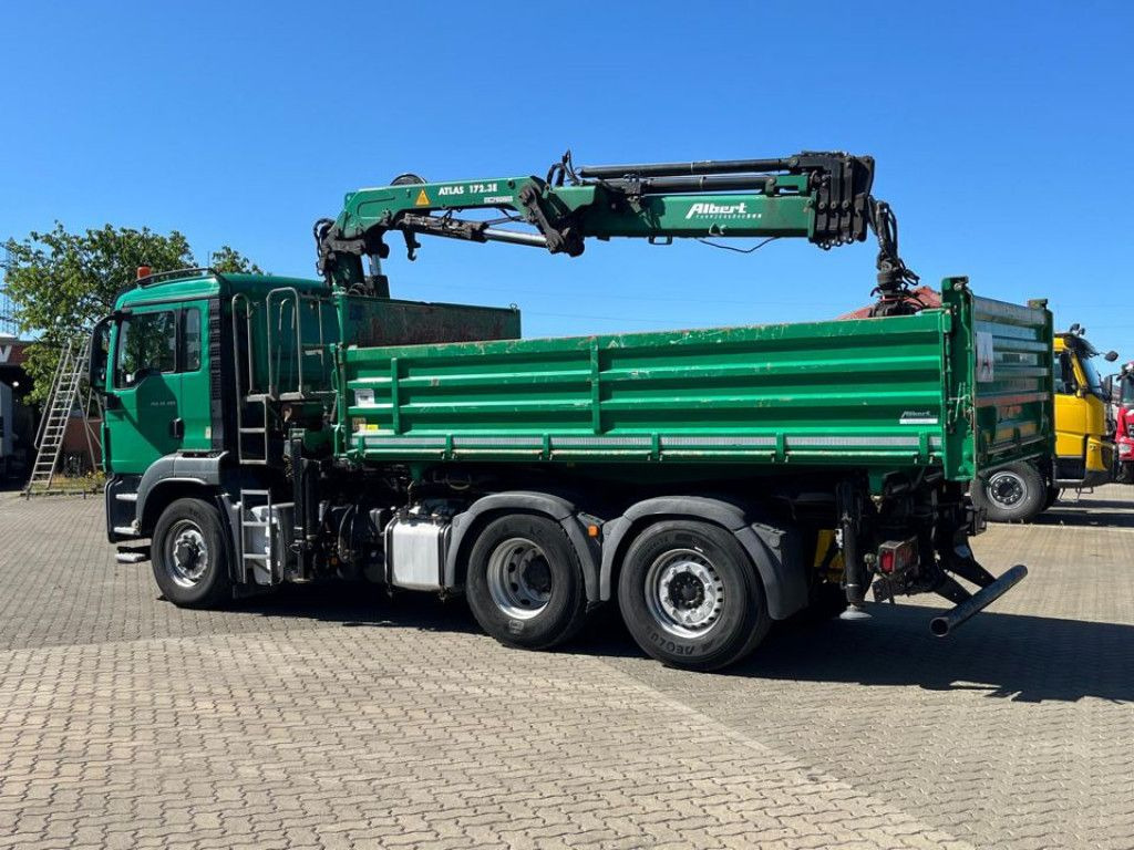 MAN TG-S 28.480 6x4H-4 BL 3-Achs Kipper Kran Funk Li - Sklápěč, Auto s hydraulickou rukou: obrázek 4 MAN TG-S 28.480 6x4H-4 BL 3-Achs Kipper Kran Funk Li - Sklápěč, Auto s hydraulickou rukou: obrázek 4