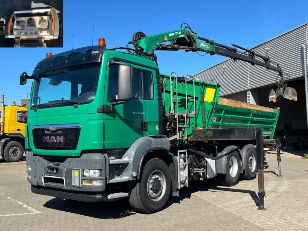 MAN TG-S 28.480 6x4H-4 BL 3-Achs Kipper Kran Funk Li - Auto s hydraulickou rukou: obrázek 1 MAN TG-S 28.480 6x4H-4 BL 3-Achs Kipper Kran Funk Li - Auto s hydraulickou rukou: obrázek 1