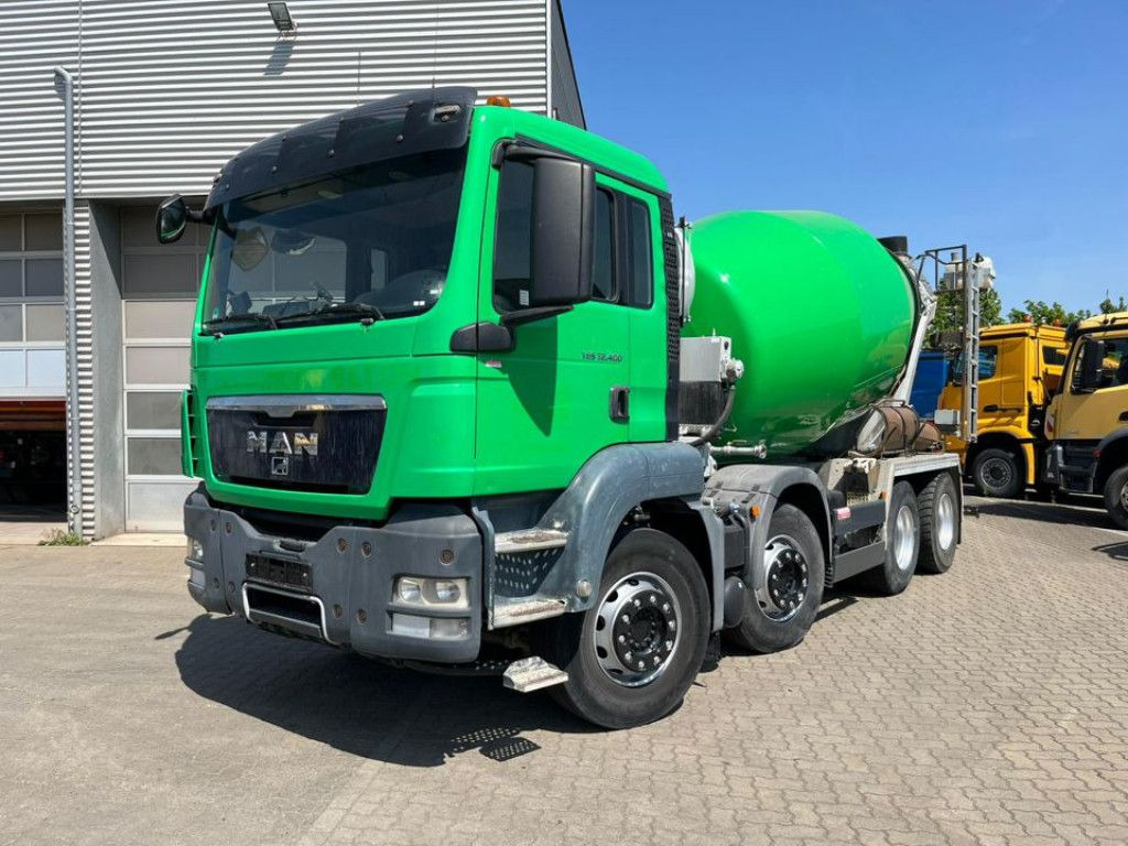 MAN TG-S 32.400 8x4 BB Betonmischer Stetter 9m³ deut - Autodomíchávač: obrázek 1 MAN TG-S 32.400 8x4 BB Betonmischer Stetter 9m³ deut - Autodomíchávač: obrázek 1