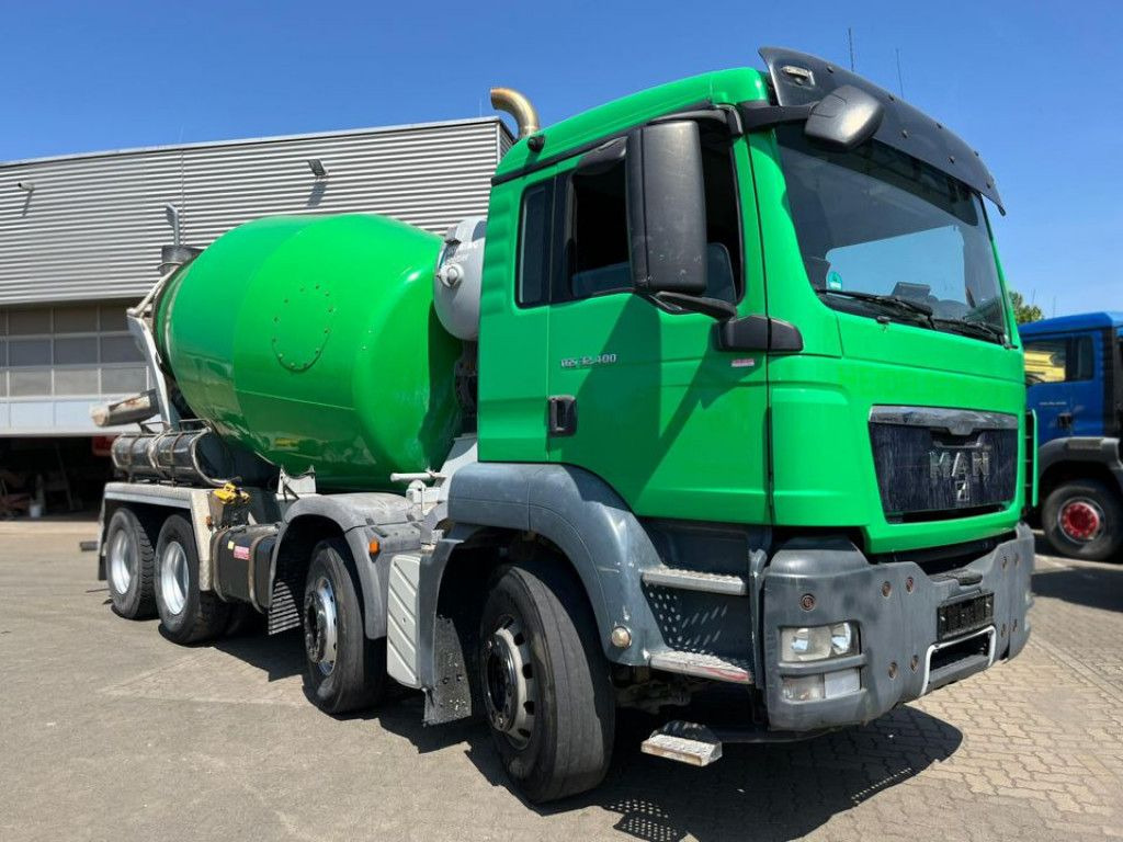 MAN TG-S 32.400 8x4 BB Betonmischer Stetter 9m³ deut - Autodomíchávač: obrázek 2 MAN TG-S 32.400 8x4 BB Betonmischer Stetter 9m³ deut - Autodomíchávač: obrázek 2
