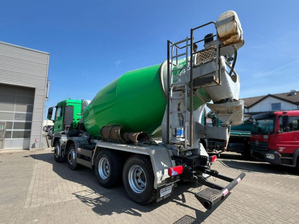 MAN TG-S 32.400 8x4 BB Betonmischer Stetter 9m³ deut - Autodomíchávač: obrázek 4 MAN TG-S 32.400 8x4 BB Betonmischer Stetter 9m³ deut - Autodomíchávač: obrázek 4