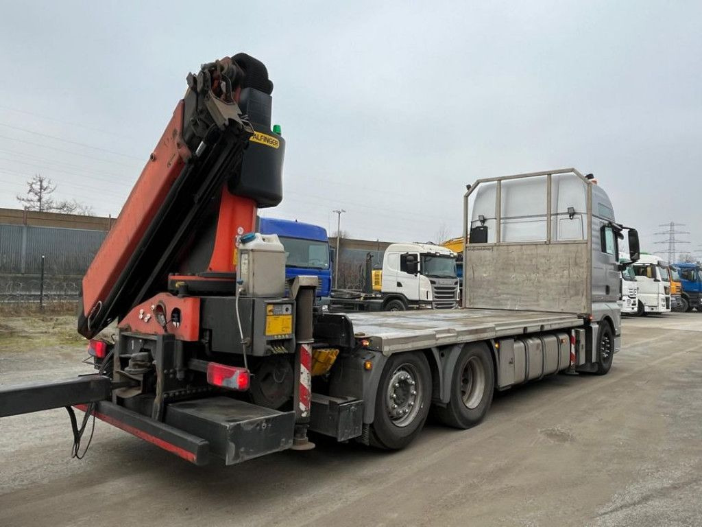 MAN TG-X 26.400 6x2 Pritsche Heckkran Palfinger PK 3 - Nákladní automobil valníkový/ Plošinový, Auto s hydraulickou rukou: obrázek 4 MAN TG-X 26.400 6x2 Pritsche Heckkran Palfinger PK 3 - Nákladní automobil valníkový/ Plošinový, Auto s hydraulickou rukou: obrázek 4