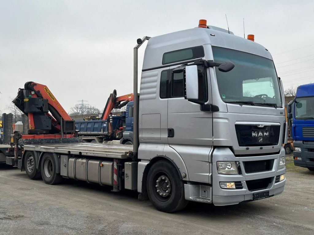 MAN TG-X 26.400 6x2 Pritsche Heckkran Palfinger PK 3 - Nákladní automobil valníkový/ Plošinový, Auto s hydraulickou rukou: obrázek 2 MAN TG-X 26.400 6x2 Pritsche Heckkran Palfinger PK 3 - Nákladní automobil valníkový/ Plošinový, Auto s hydraulickou rukou: obrázek 2