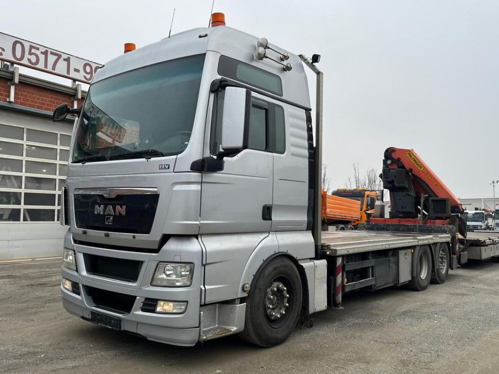 MAN TG-X 26.400 6x2 Pritsche Heckkran Palfinger PK 3 - Auto s hydraulickou rukou, Nákladní automobil valníkový/ Plošinový: obrázek 1 MAN TG-X 26.400 6x2 Pritsche Heckkran Palfinger PK 3 - Auto s hydraulickou rukou, Nákladní automobil valníkový/ Plošinový: obrázek 1