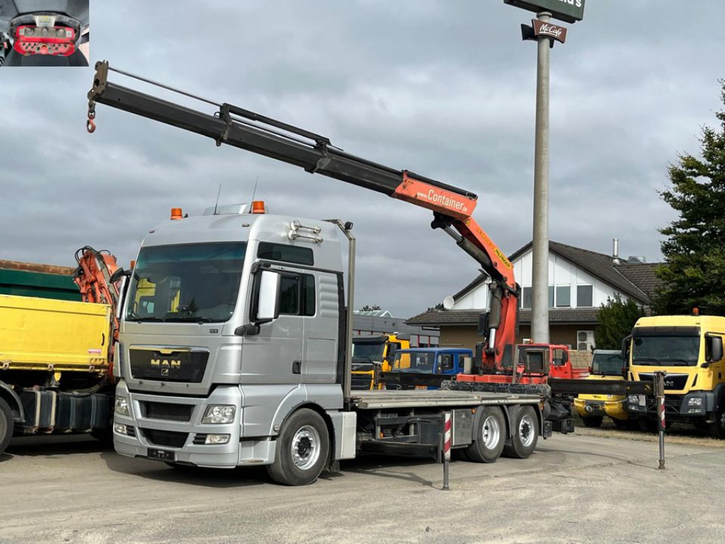MAN TG-X 26.400 6x2 Pritsche Heckkran Palfinger PK 34002 - Nákladní automobil valníkový/ Plošinový, Auto s hydraulickou rukou: obrázek 1 MAN TG-X 26.400 6x2 Pritsche Heckkran Palfinger PK 34002 - Nákladní automobil valníkový/ Plošinový, Auto s hydraulickou rukou: obrázek 1